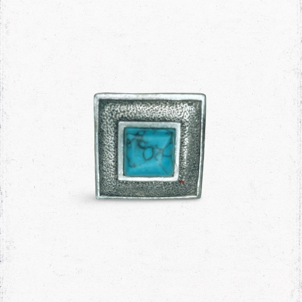 5005. Square Southwest Pendant